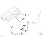 BMW Optical Conductor Door Handle - Genuine BMW 63319209173