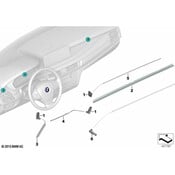 BMW Fibre-Optic Conductor Long - Genuine BMW 63319289938