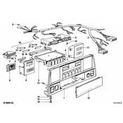 BMW Switch Panel - Genuine BMW 64111368463
