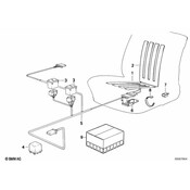BMW Heating Element Seat - Genuine BMW 64111380687