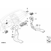 BMW Fresh Air Bowden Cable - Genuine BMW 64113411594