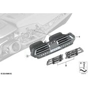 BMW HVAC Temperature Control Panel - Genuine BMW 64115A1D412