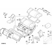 BMW Holder Stepper Motor - Genuine BMW 64116911693