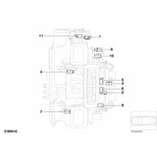 BMW Positioning Drive Vent. Flap-Defrost - Genuine BMW 64116935077