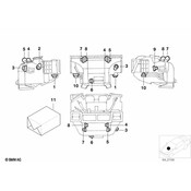 BMW Actuator Air Distribution Flap Right - Genuine BMW 64116939407