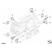 BMW Actuator Ventilation Left - Genuine BMW 64116942987