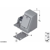BMW Seat Back Panel Bracket - Genuine BMW 64117903903