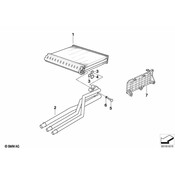 BMW HVAC Heater Hose - Genuine BMW 64118374476