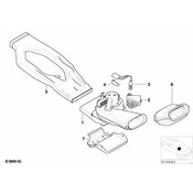 BMW HVAC Blower Motor - Genuine BMW 64118385546