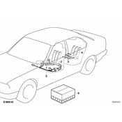 BMW Heating Element Backrest - Genuine BMW 64118391235