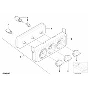 BMW Panel - Genuine BMW 64118398898