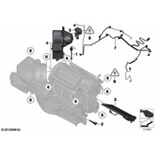 BMW Electric Auxiliary Heater Front - Genuine BMW 64119230657