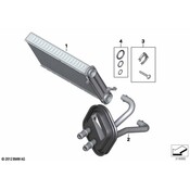 BMW Double Pipe - Genuine BMW 64119237641