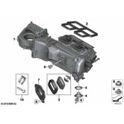 BMW Empty Housing For Heater-Air Condit.Unit - Genuine BMW 64119238644