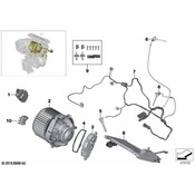 BMW HVAC Blower Motor - Genuine BMW 64119297752