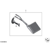 BMW Heater Radiator - Genuine BMW 64119297754