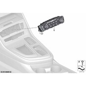 BMW Hazard Warning Switch - Genuine BMW 64119471103