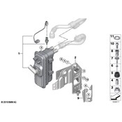 BMW Holder Continuous Flow Heater Electric - Genuine BMW 64129305843