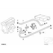 BMW HVAC Heater Hose - Genuine BMW 64212229843