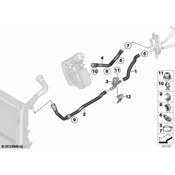 BMW HVAC Heater Hose - Genuine BMW 64217853727
