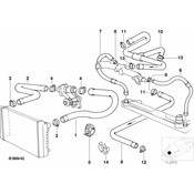 BMW Hose Return - Genuine BMW 64218367932