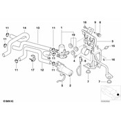 BMW HVAC Heater Hose - Genuine BMW 64218377249