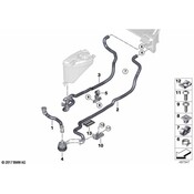 BMW HVAC Heater Hose - Genuine BMW 64219299658