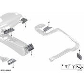 BMW Dashboard Air Vent - Genuine BMW 64227946265