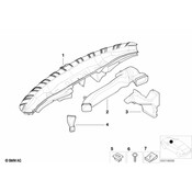 BMW Instrument Panel Air Duct - Genuine BMW 64228207901