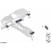 BMW Dashboard Air Vent - Genuine BMW 64229329585
