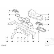 BMW Right Microfilter Air Channel - Genuine BMW 64318390538
