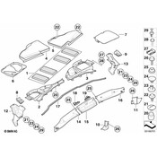 BMW Cowl Side Panel - Genuine BMW 64319144870