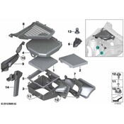 BMW Adapter Air Duct - Genuine BMW 64319184012
