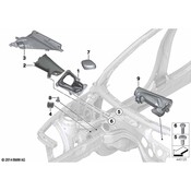 BMW Grommet Floor - Genuine BMW 64319324831