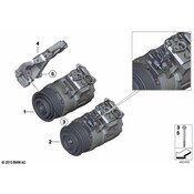 BMW AC Compressor - Genuine BMW 64506805072