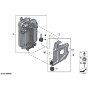 BMW AC Condenser Mount - Genuine BMW 64506806375