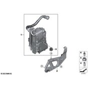 BMW AC Condenser Mount - Genuine BMW 64508053486
