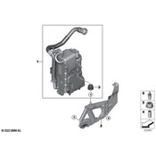 BMW AC Condenser - Genuine BMW 64508075560