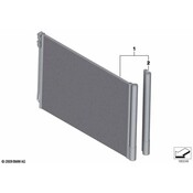 BMW AC Condenser - Genuine BMW 64509109724