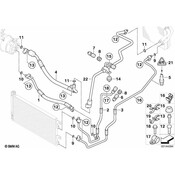 Mini Cooper Suction Pipe Evaporator - Genuine Mini 64509181968