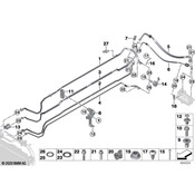 BMW Pressure Hose Assy - Genuine BMW 64509291160