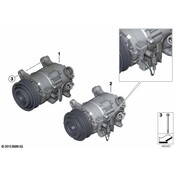 BMW A/C Compressor - Genuine BMW 64529223694