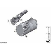 BMW AC Compressor - Genuine BMW 64529345313