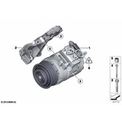 BMW AC Compressor - Genuine BMW 64529396723