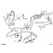 BMW Hose Compressor-Condenser - Genuine BMW 64531373408