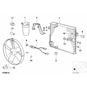 BMW A/C Condenser - Genuine BMW 64531392941