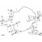 BMW Bracket Suction Pipe Airconditioner - Genuine BMW 64536976792