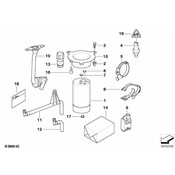 BMW Bracket Drying Container - Genuine BMW 64538381131