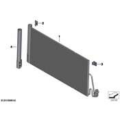 MINI AC Condenser - Genuine MINI 64539239920