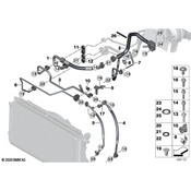 BMW Holder A-C Line - Genuine BMW 64539291290